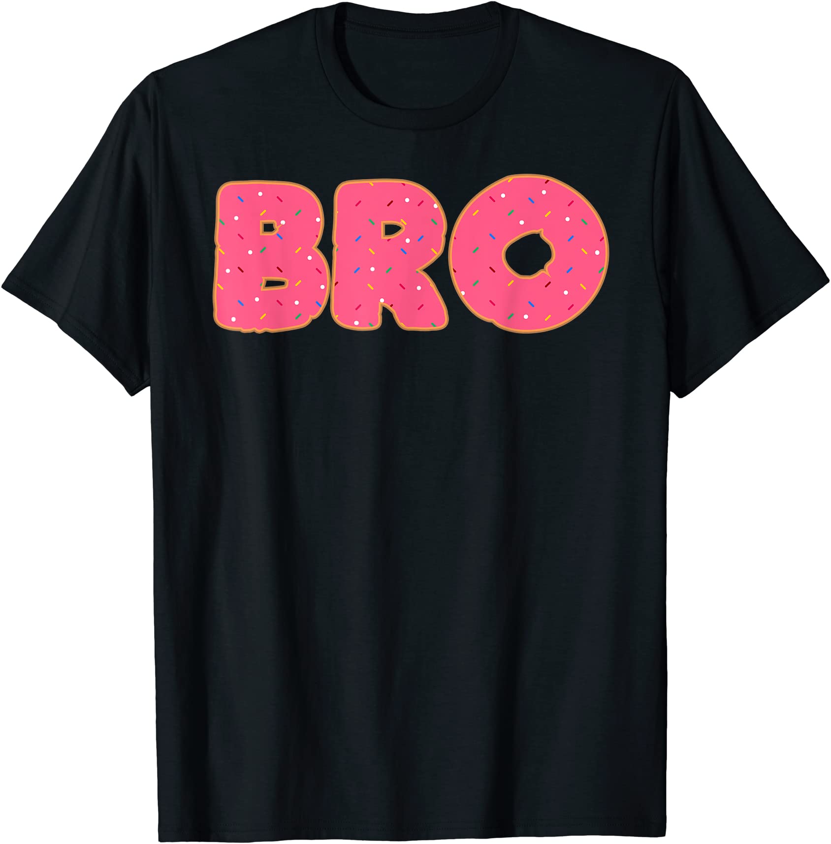 bro donut brother doughnut lover party t shirt men - Buy t-shirt designs