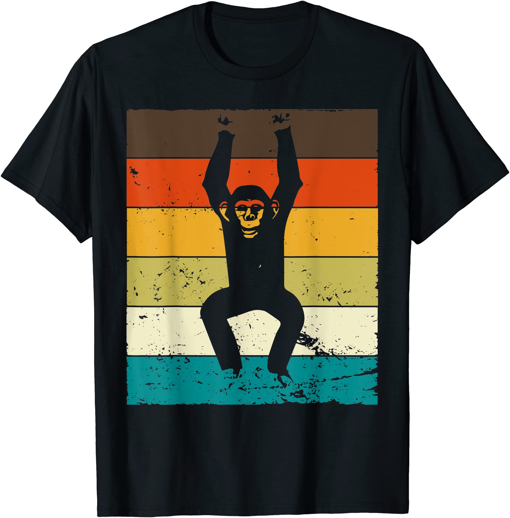 chimpanzee vintage chimp monkey monkeys jungle chimps t shirt men - Buy ...