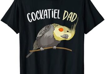 cockatiel dad funny bird lover men t shirt men
