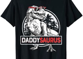 daddy saurus t rex dinosaur men father39s day family matching t shirt men
