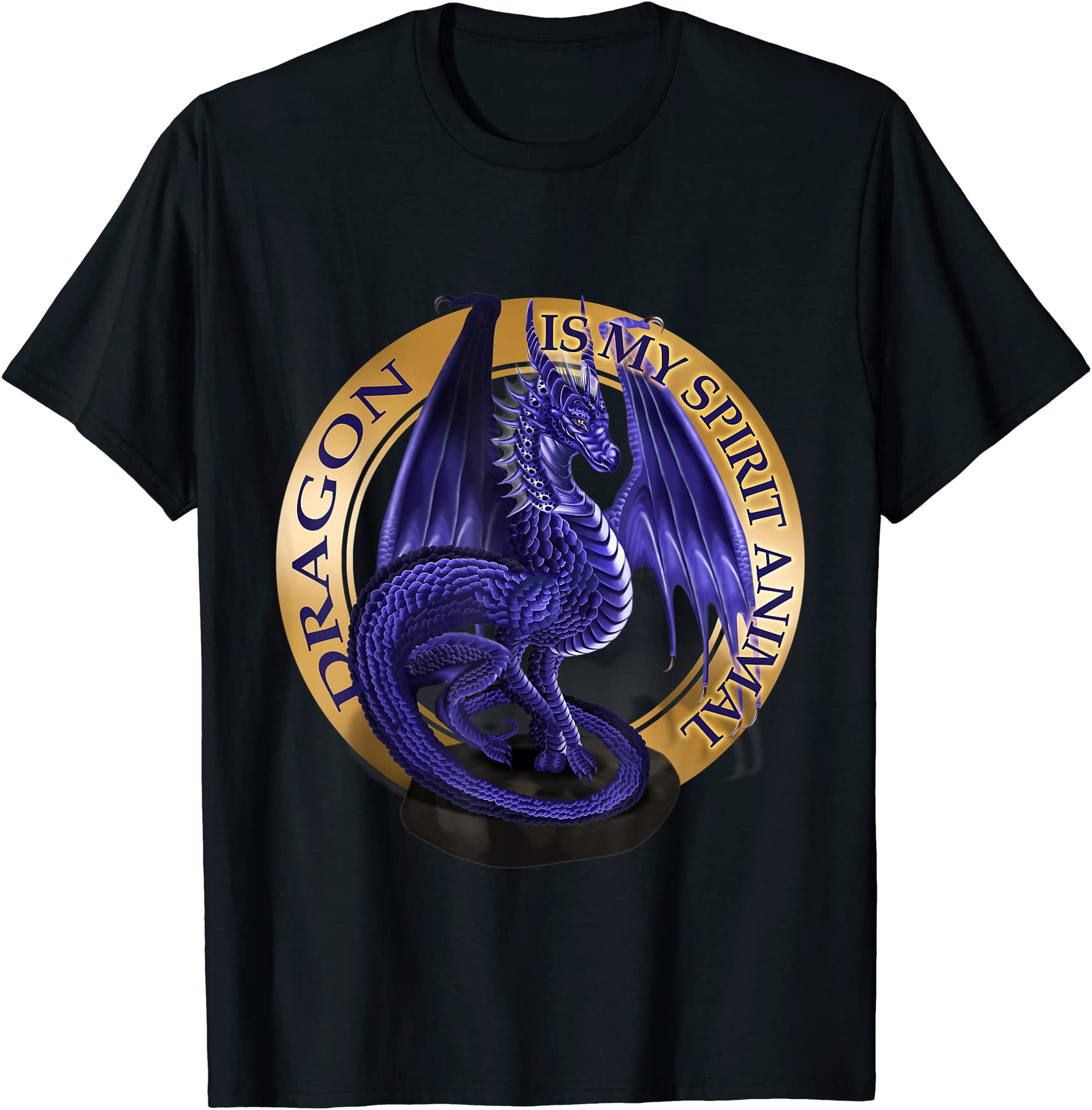 dragon is my spirit animal fantasy lover t shirt men - Buy t-shirt designs