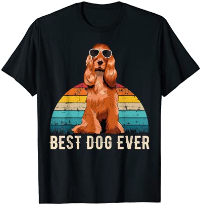 english cocker spaniel dog breed t shirt men - Buy t-shirt designs