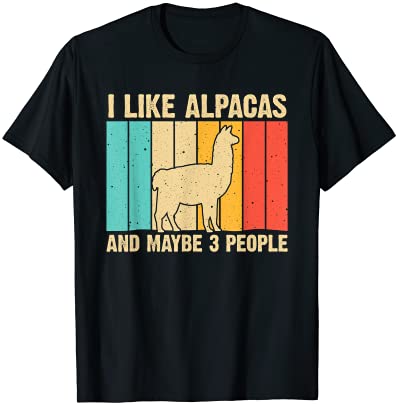 funny alpaca design for men women llama lover guanaco vicuna t shirt ...