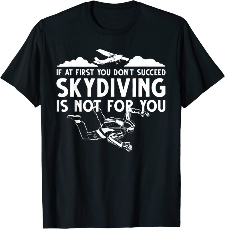 20 Sky Diving PNG T-shirt Designs Bundle For Commercial Use Part 2 ...