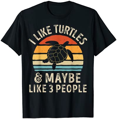 20 Turtle PNG T-shirt Designs Bundle For Commercial Use Part 1, Turtle ...