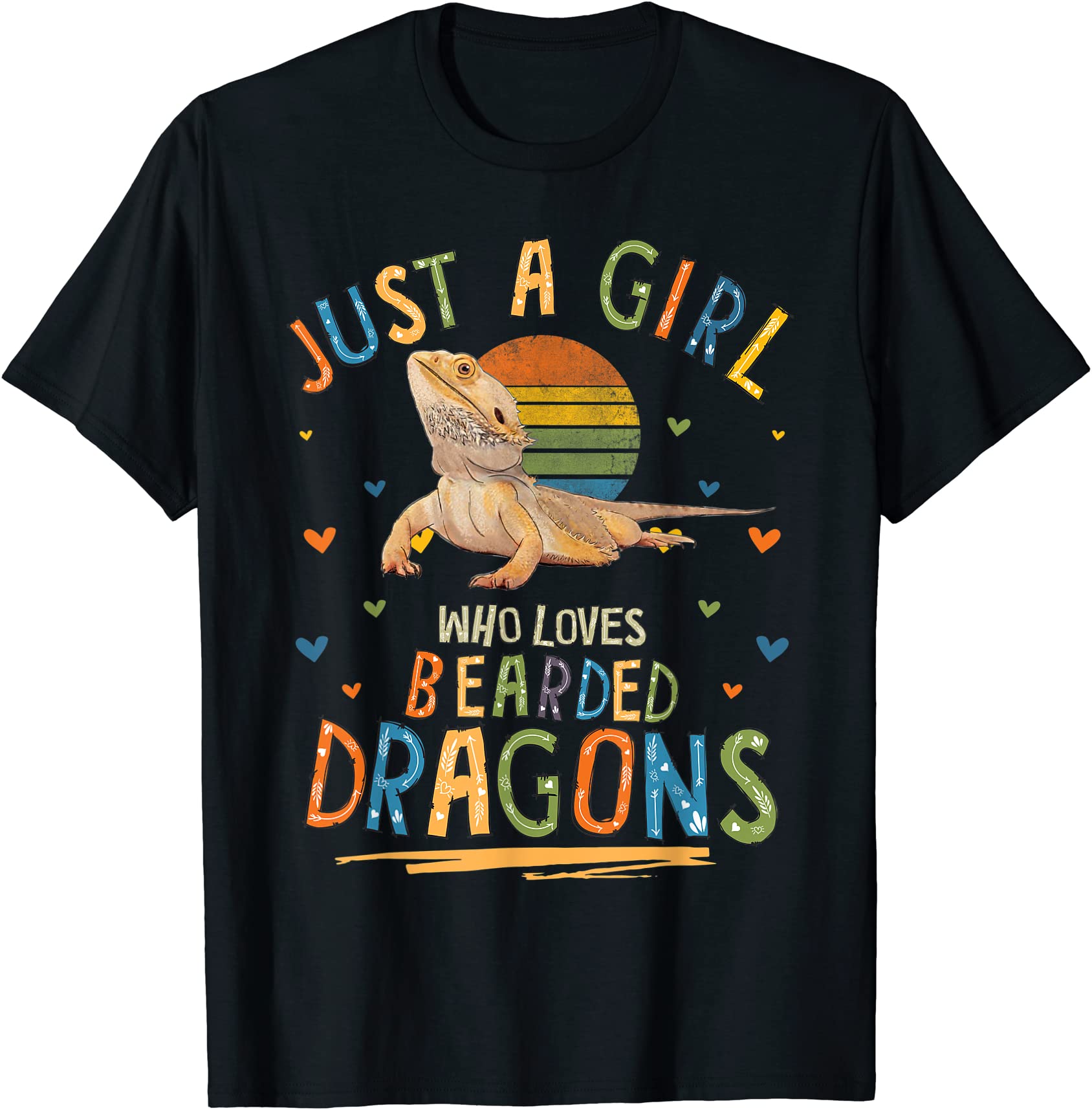 just a girl who loves bearded dragons t shirt men - Buy t-shirt designs