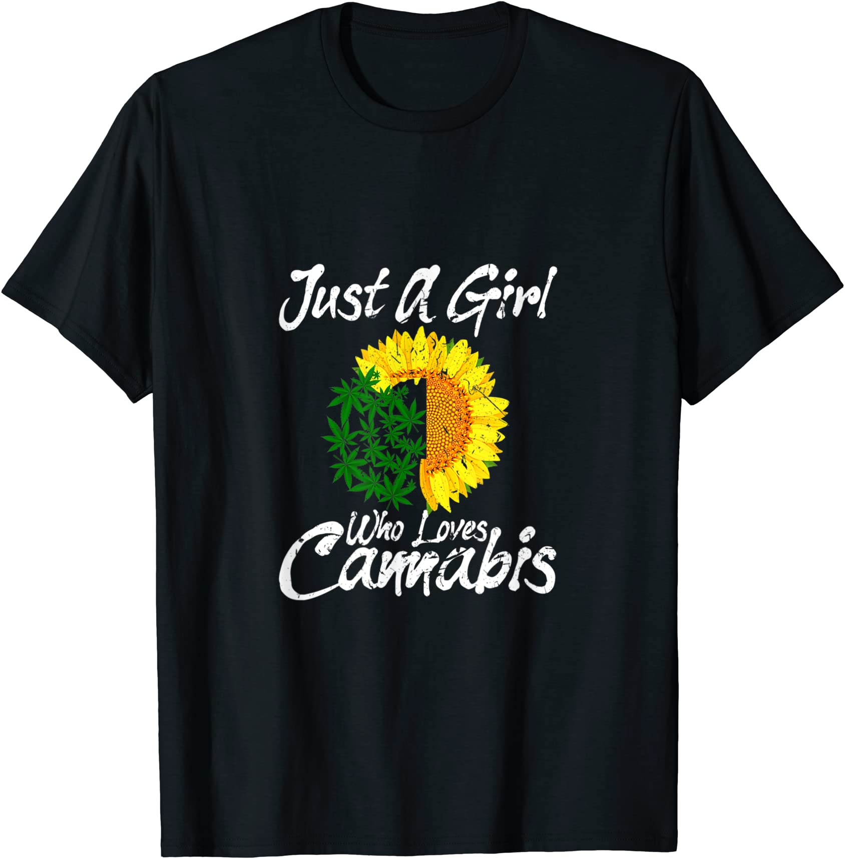 just a girl who loves canabis liberalization april 20 t shirt men - Buy ...