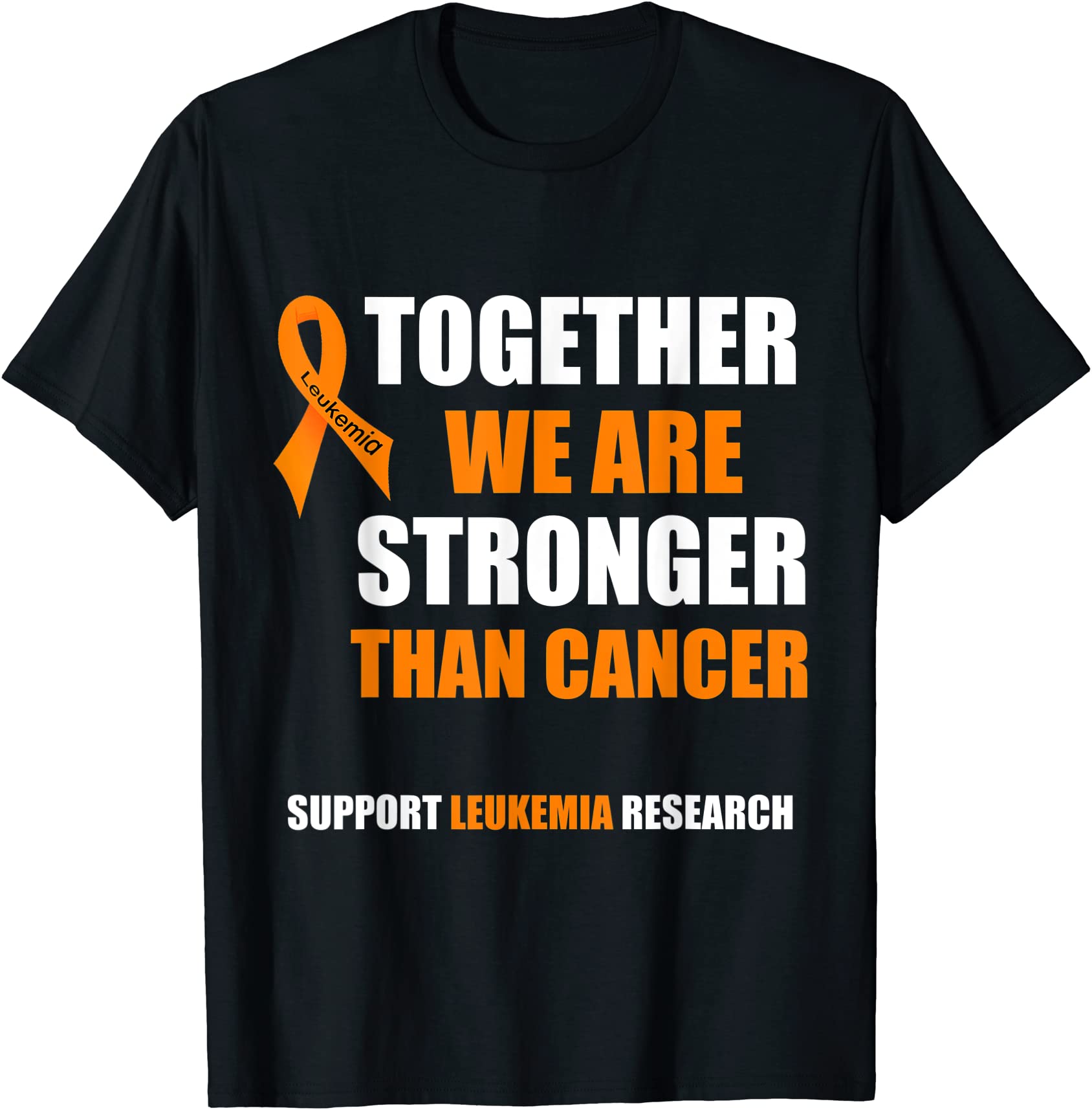 Leukemia Awareness T Shirt Wear Orange T Shirt Men Buy T Shirt Designs 3508