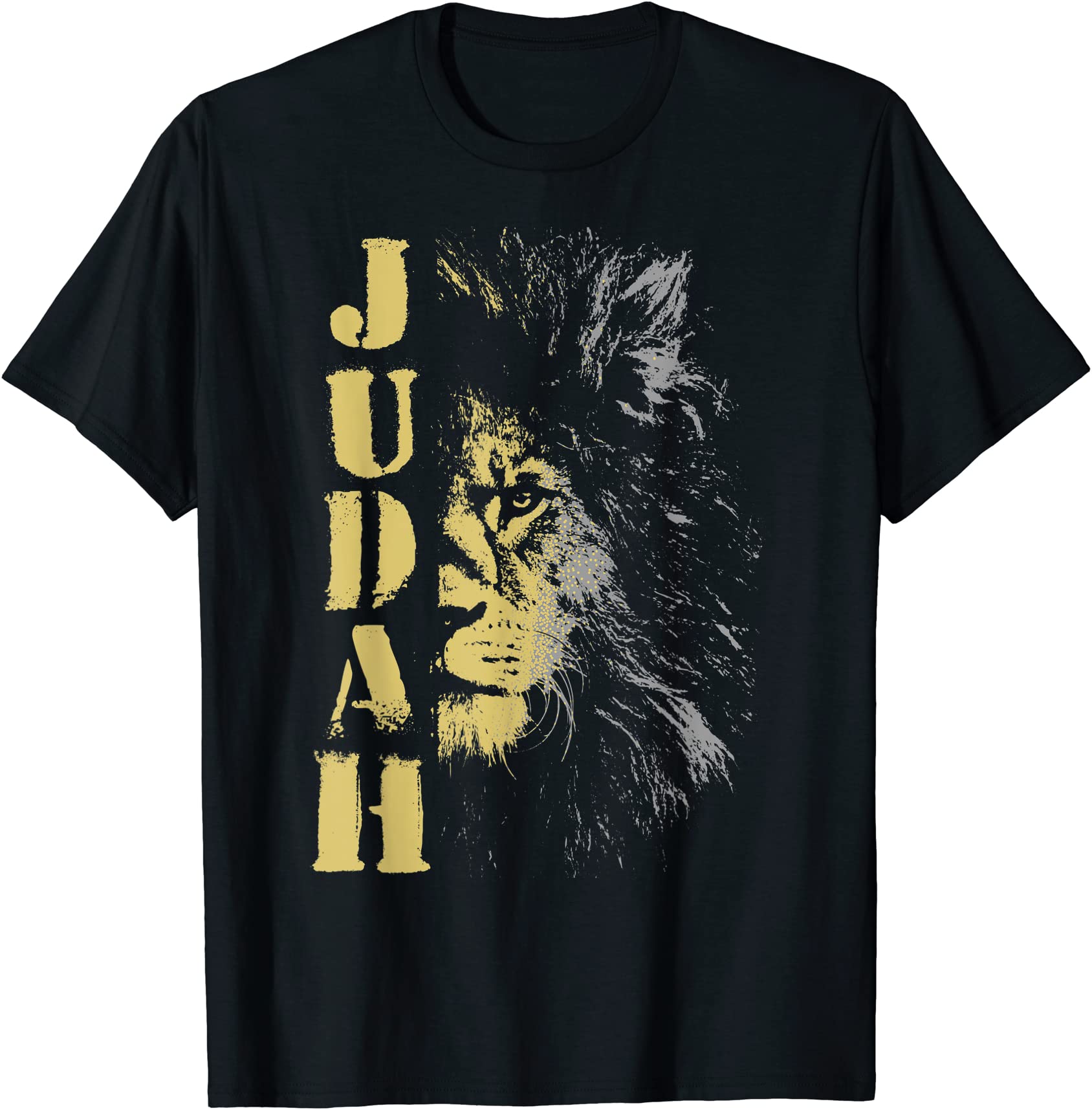 lion of judah design hebrew israelite design t shirt men - Buy t-shirt ...