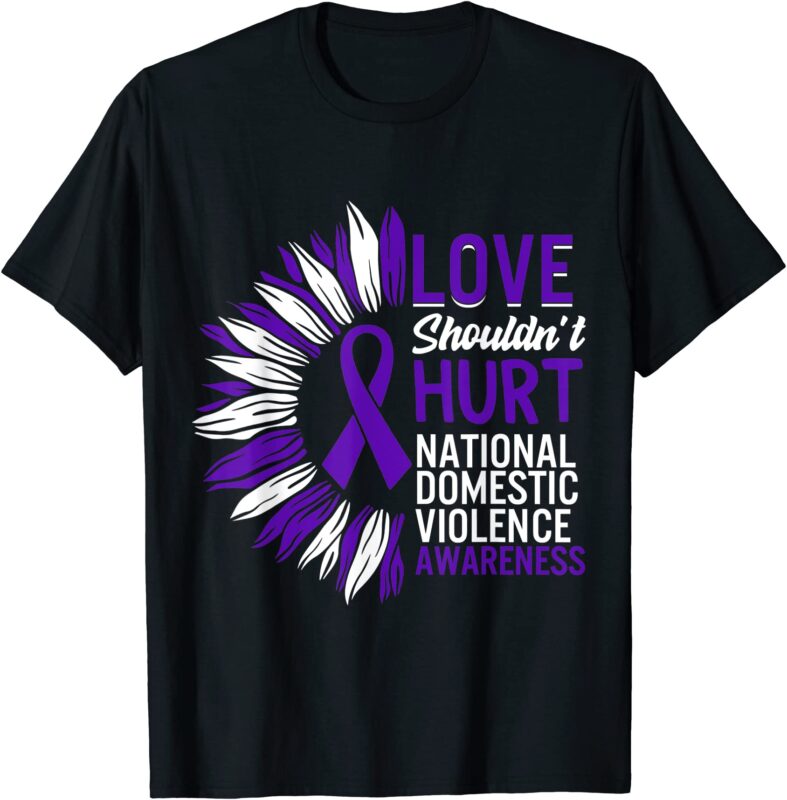 20 Domestic Violence Awareness PNG T-shirt Designs Bundle For ...