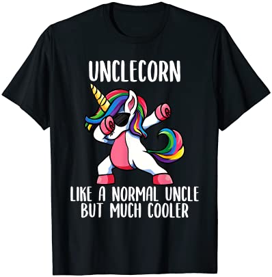 mens unicorn uncle girl birthday party apparel unclecorn cute t shirt ...