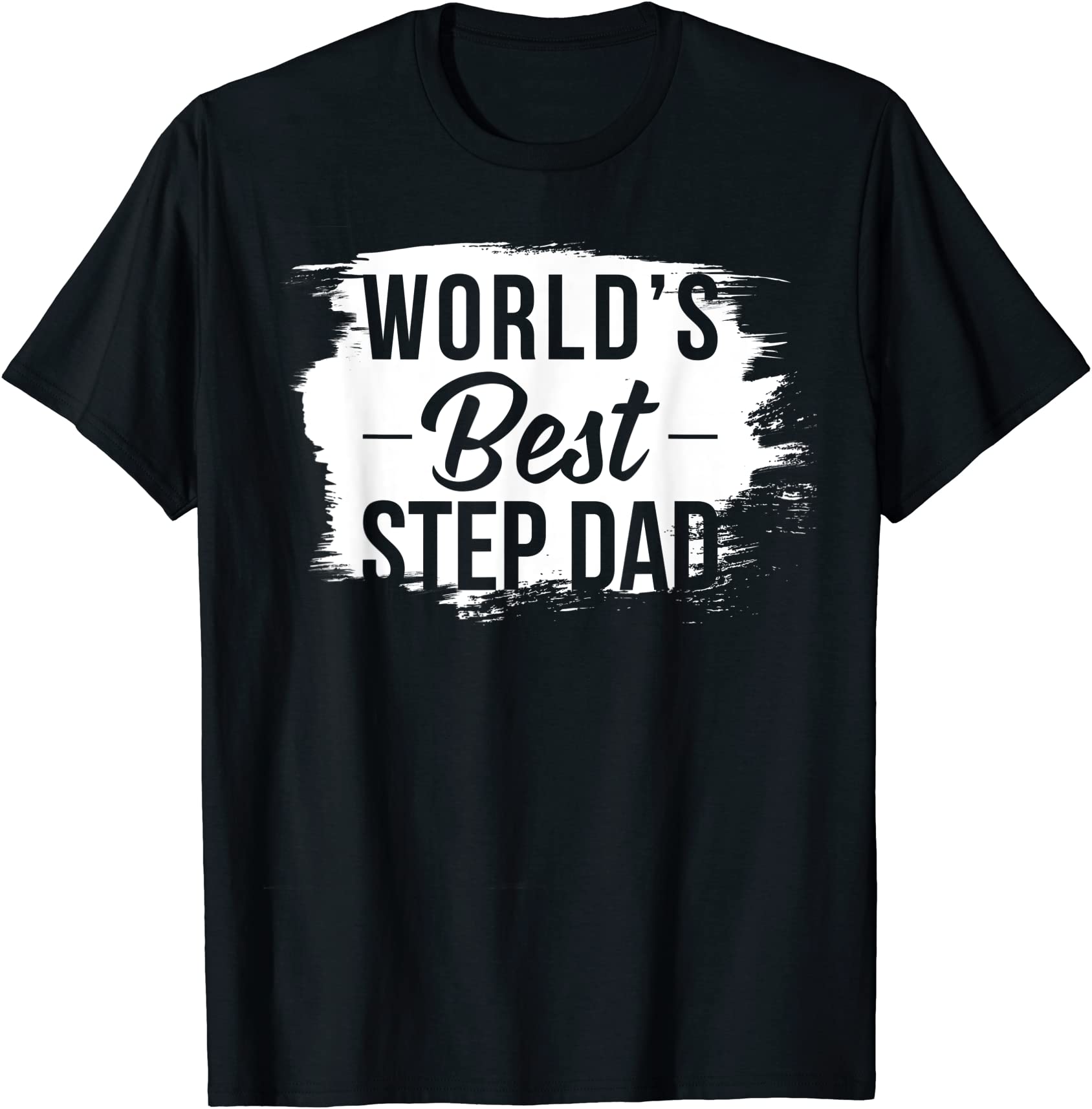 mens worlds best step dad cute t shirt step dad gift men - Buy t-shirt ...