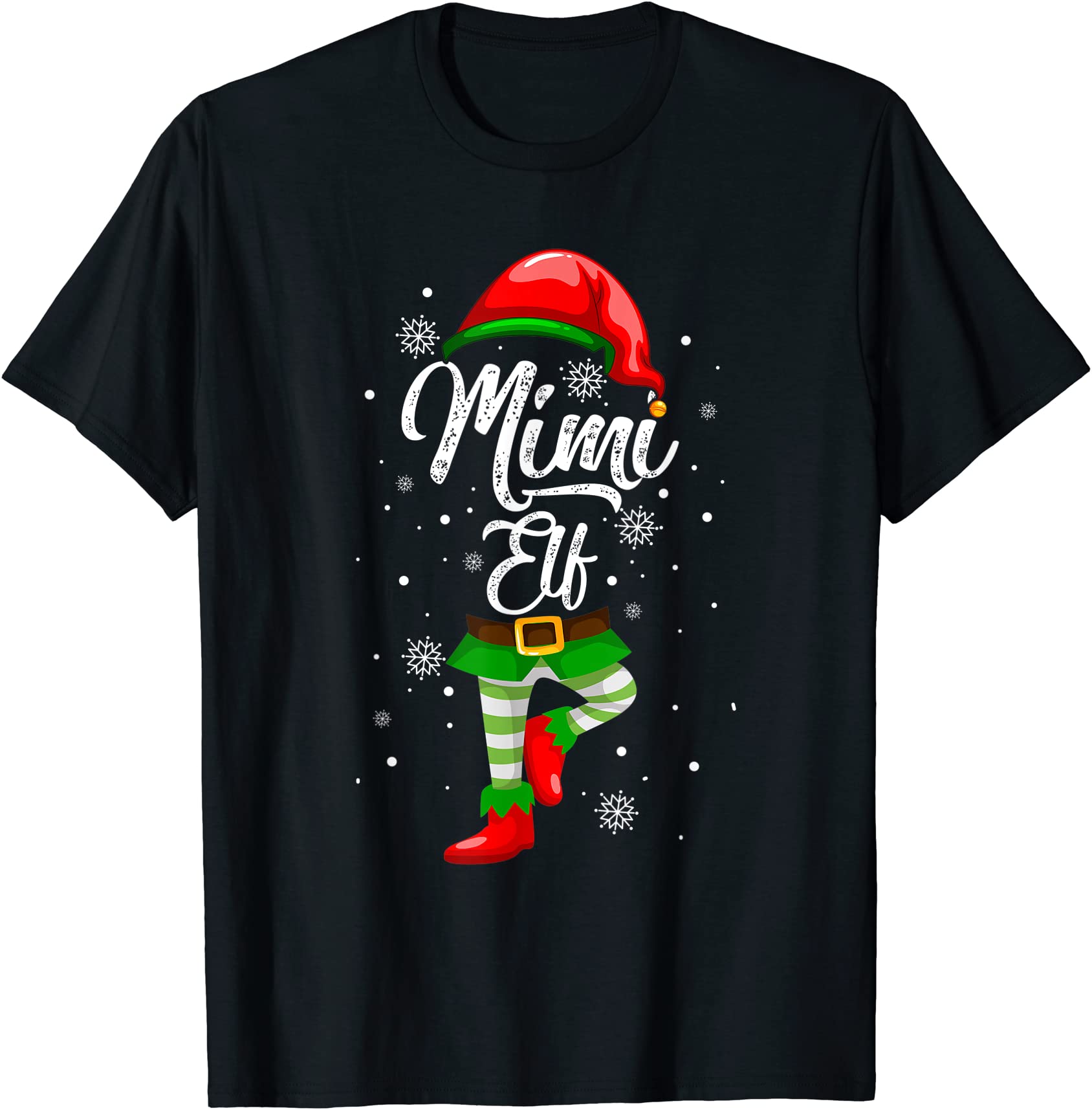 mimi elf matching family christmas t shirt pajamas elves t shirt men ...