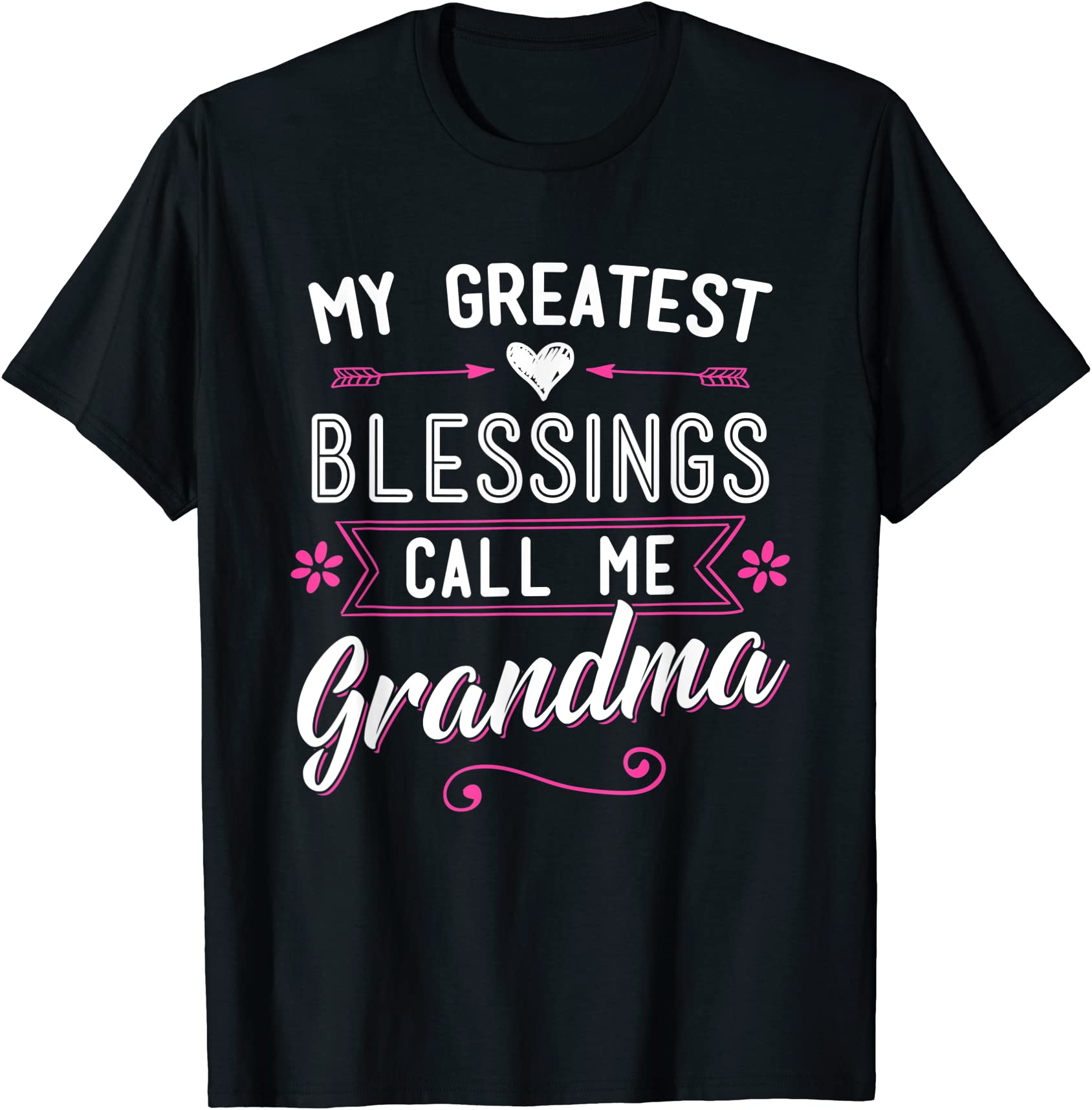 my greatest blessings call me grandma granny nana surprise t shirt men ...