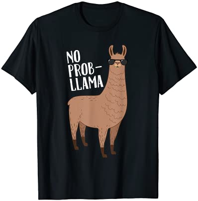 20 Llama PNG T-shirt Designs Bundle For Commercial Use Part 4, Llama T ...