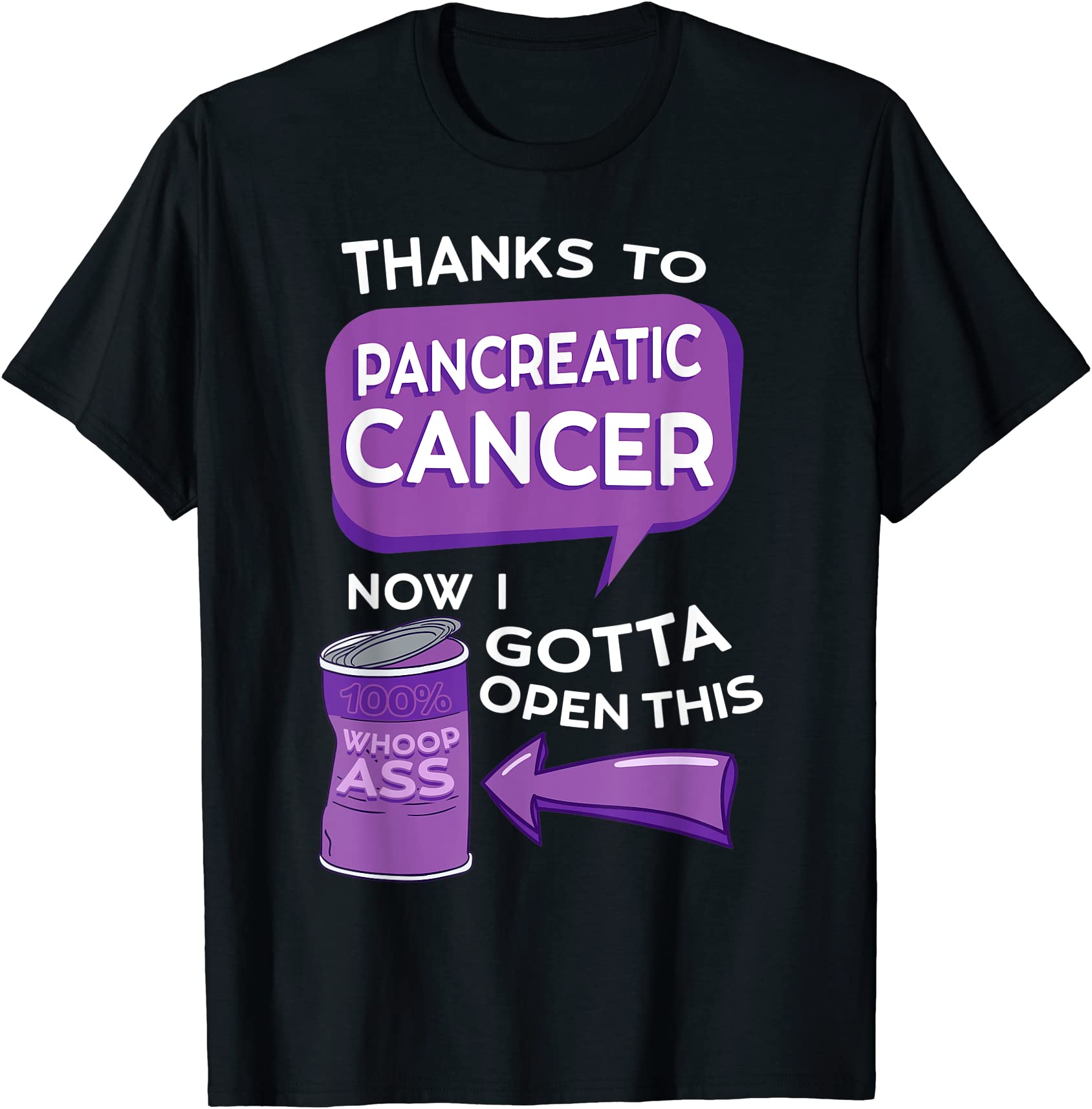 pancreatic cancer awareness adenocarcinoma stomach tumor t shirt men ...