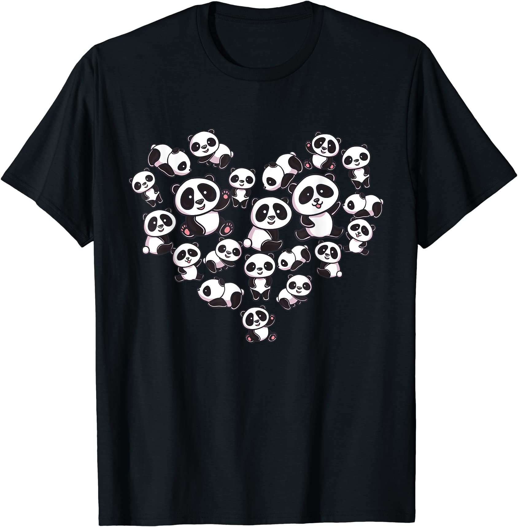 Panda Shirt Cute Panda Tshirt Panda Bear Lover Heart Ts T Shirt Men Buy T Shirt Designs 