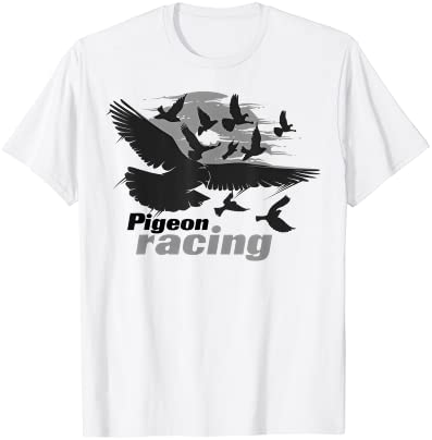 Pigeon racing shirt classic bird racers39 t shirt gift men