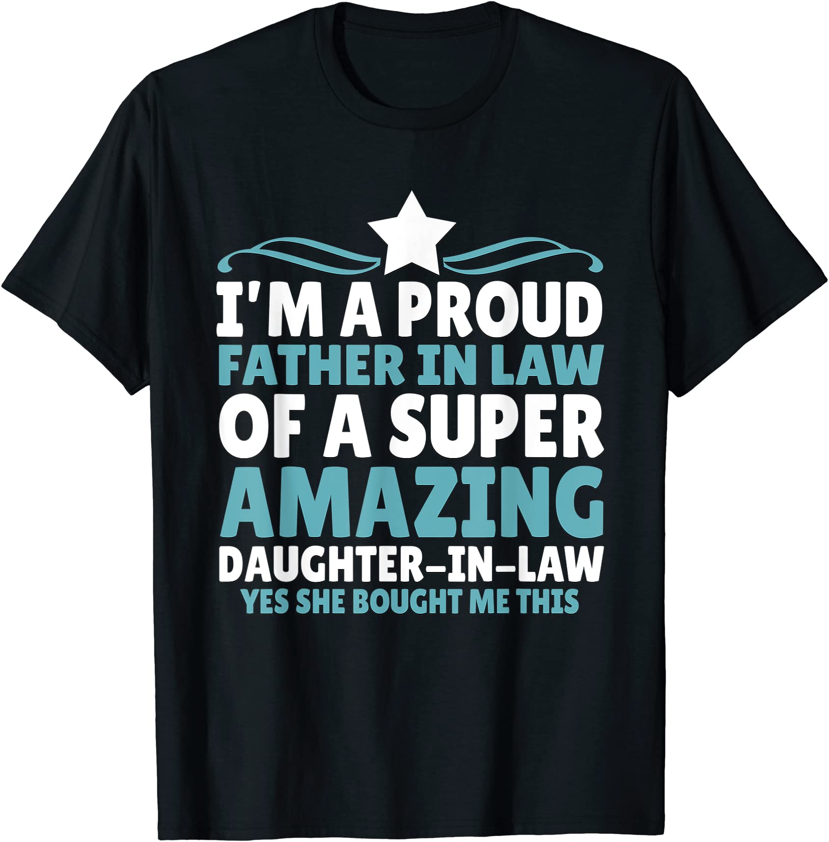 proud father in law of super amazing daughter in law t shirt men - Buy ...