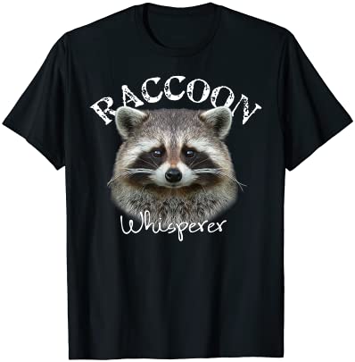 raccoon whisperer shirt cute raccoon t shirt men - Buy t-shirt designs