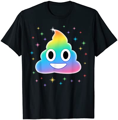 Unicorn poop t shirt men