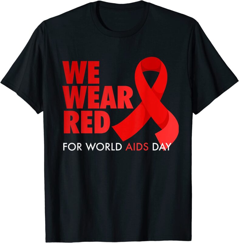 20 World AIDS Day PNG T-shirt Designs Bundle For Commercial Use Part 5 ...