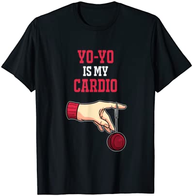 yoyo is my cardio funny hobby retro 90s t shirt men - Buy t-shirt designs