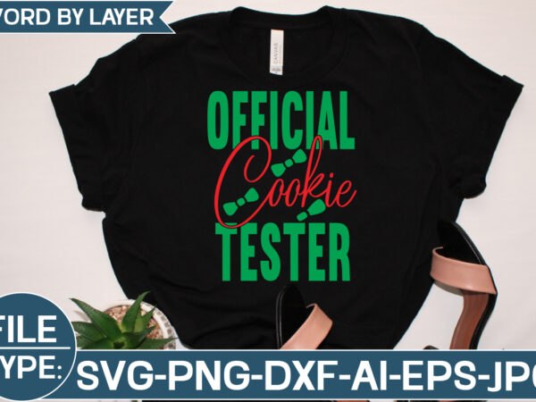 Official cookie tester t shirt design online