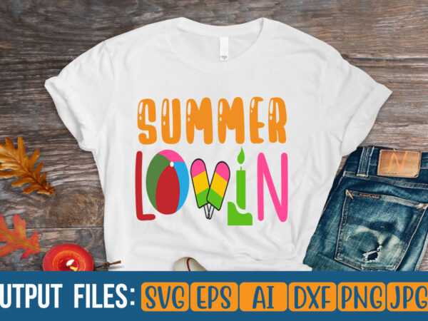 Summer lovin vector t-shirt design