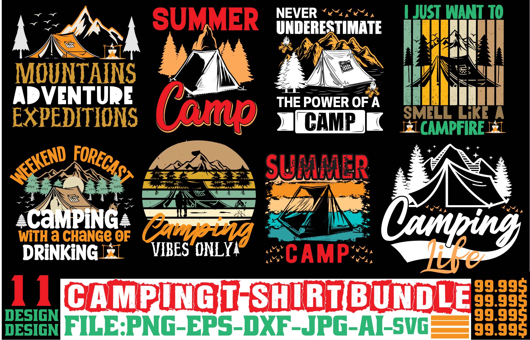 campking-t-shirt-bundle-11-design-camping-t-shirt-design-camping-t-shirt-design-ideas-retro