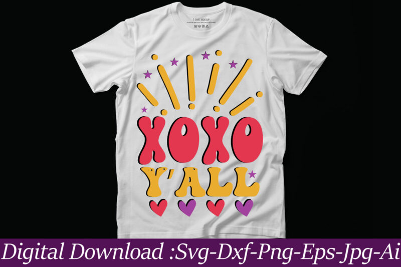 Xoxo Y'all vector t-shirt design,VALENTINE MEGA BUNDLE, 140 Designs, Heather Roberts Art Bundle, Valentines svg Bundle, Valentine's Day Designs, Cut Files Cricut, Silhouette Valentine svg bundle, Valentines day svg bundle,