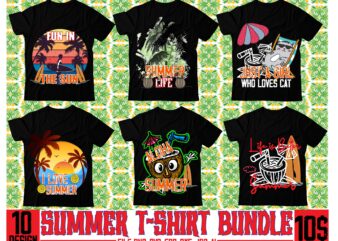 Summer T-shirt Bundle,Family Cruish Caribbean 2023 T-shirt Design, Designs bundle, summer designs for dark material, summer, tropic, funny summer design svg eps, png files for cutting machines and print t