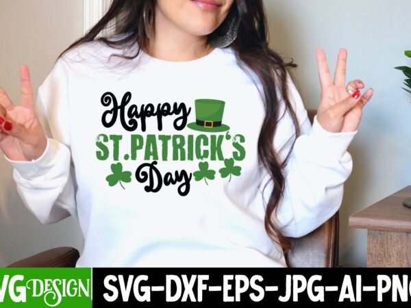 Happy st.patrick s day t-shirt design , happy st.patrick s day svg cut file, st. patrick’s day svg bundle, st patrick’s day quotes, gnome svg, rainbow svg, lucky svg, st