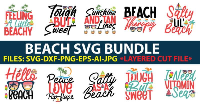 Beach SVG Bundle