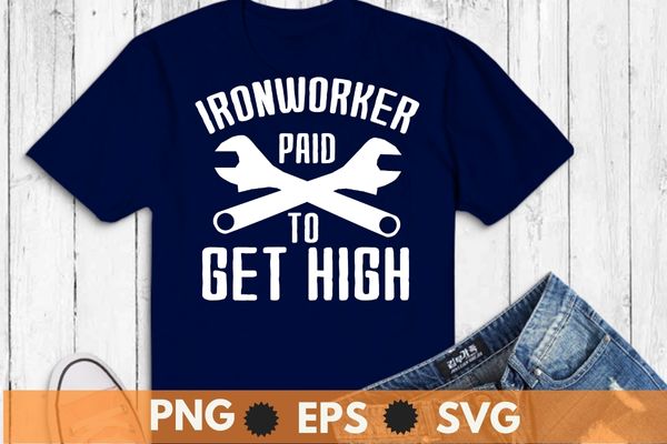 Funny ironworker hot sale t shirts