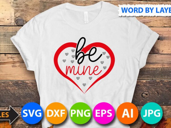 Bee Mine cute bee with heart for Valentines Day Kids T-Shirt by