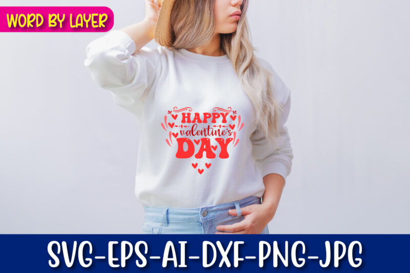 happy valentine’s day vector t-shirt design