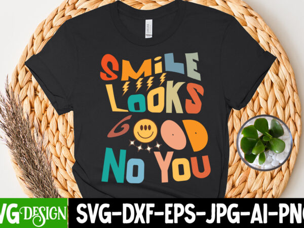 Smile looks good no you t-shirt design, smile looks good no you svg cut file, valentine t-shirt design bundle, valentine t-shirt design quotes, coffee is my valentine t-shirt design, coffee