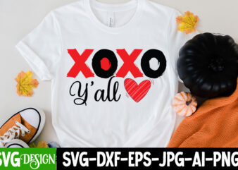 Xoxo Y’all T-Shirt Design, Xoxo Y’all SVG Cut File, LOVE Sublimation Design, LOVE Sublimation PNG , Retro Valentines SVG Bundle, Retro Valentine Designs svg, Valentine Shirts svg, Cute Valentines svg,