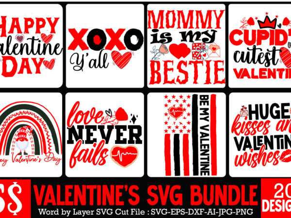 Valentine’s day svg bundle, my dog is my valentine t-shirt design, my dog is my valentine svg cut file, love sublimation design, love sublimation png , retro valentines svg bundle,