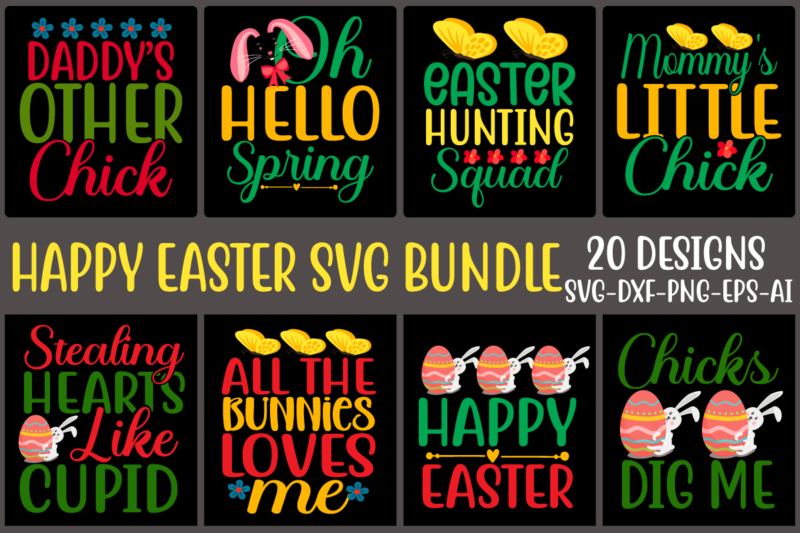 happy easter svg bundle,Happy Easter Cut File, Bunny svg, Easter svg, Spring svg, Flower svg, Wreath svg, Farmhouse svg, Southern svg, Cricut Cut Files, Silhouette Happy Easter Svg Easter Bunny