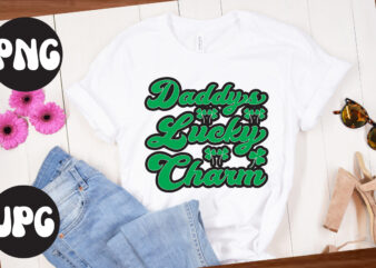 Daddy’s lucky charm Retro design, Daddy’s lucky charm SVG design, St Patrick’s Day Bundle,St Patrick’s Day SVG Bundle,Feelin Lucky PNG, Lucky Png, Lucky Vibes, Retro Smiley Face, Leopard Png, St