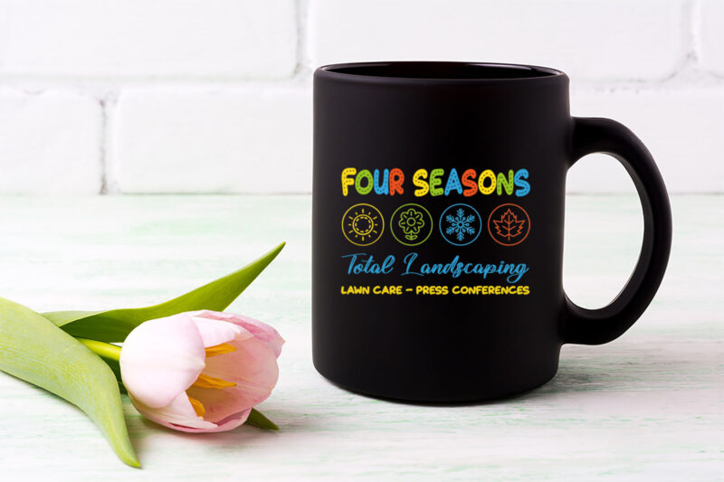 Four Seasons Total Landscaping PNG, Four seasons landscaping T-Shirt Design, 4 seasons landscaping PNG Files NL