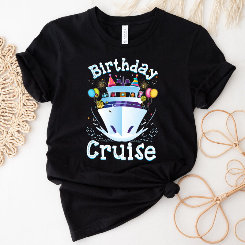 Funny Birthday Cruise Cruising Family Maitching Group Bday Celebration NC 1701 6