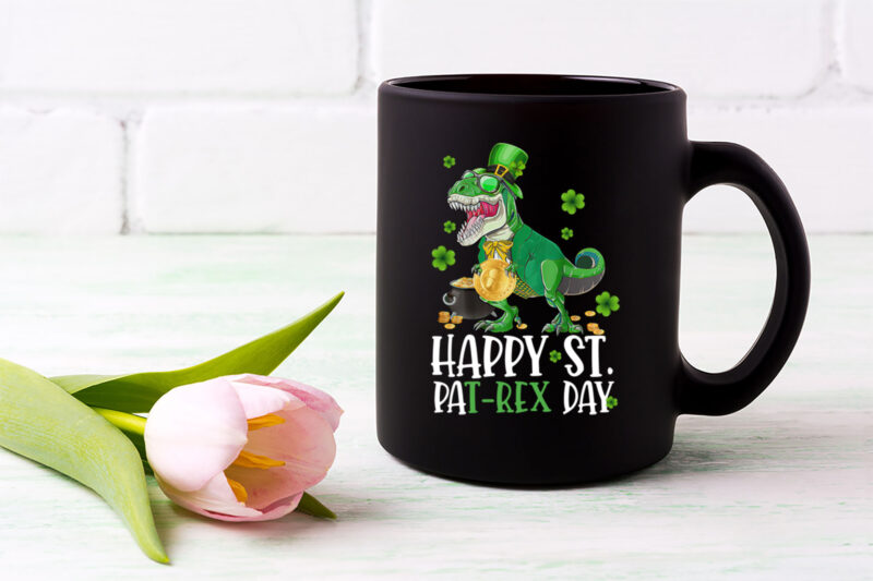 Happy St PaT-Rex Dinosaur Saint Patrick_s Day Patrex Funny Dino NL