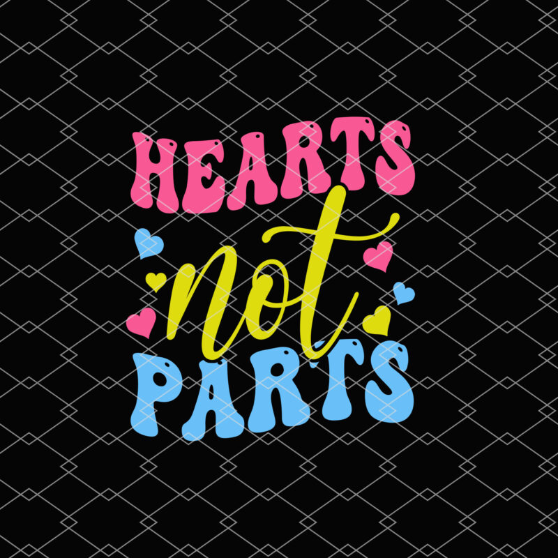 Hearts Not Parts Pansexual Pride Month Flag Pan LGBTQ Groovy NL