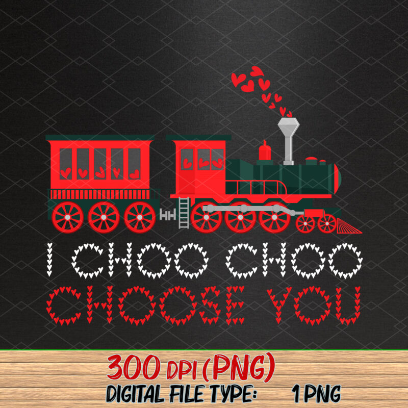 I Choo Choo Choose You Valentines Day Train Toddler Kids NC