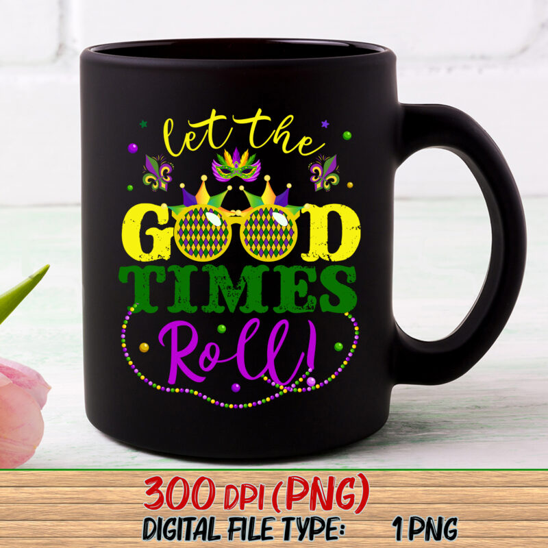 Mardi Gras Let The Good Times Roll Funny Sunglasses Matching NC 1