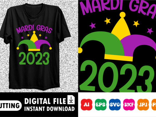 Mardi gras 2023 shirt print template t shirt designs for sale