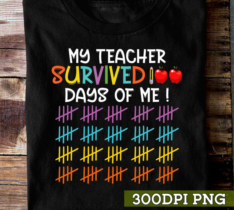 My Teacher Survived 100 Days Of Me Dabbing Unicorn 100th Day NC